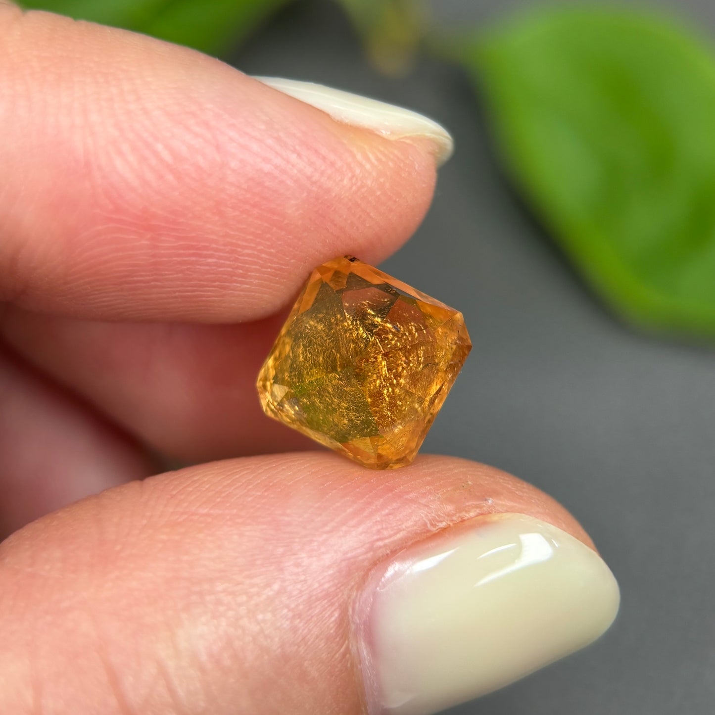 3,45ct Natural Yellow Tourmaline Vietnam. Emerald Shape. No Treatment, No Heat Tourmaline Luc Yen.