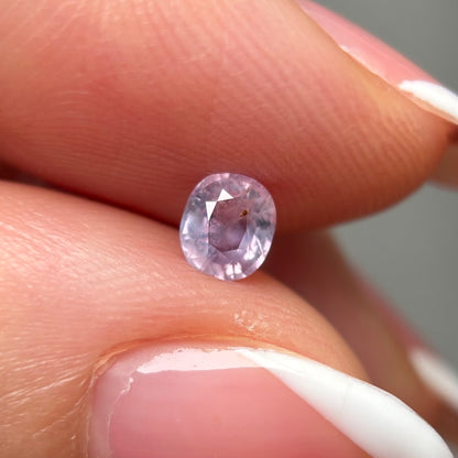 0.42ct Natural Milky White Sapphire Vietnam