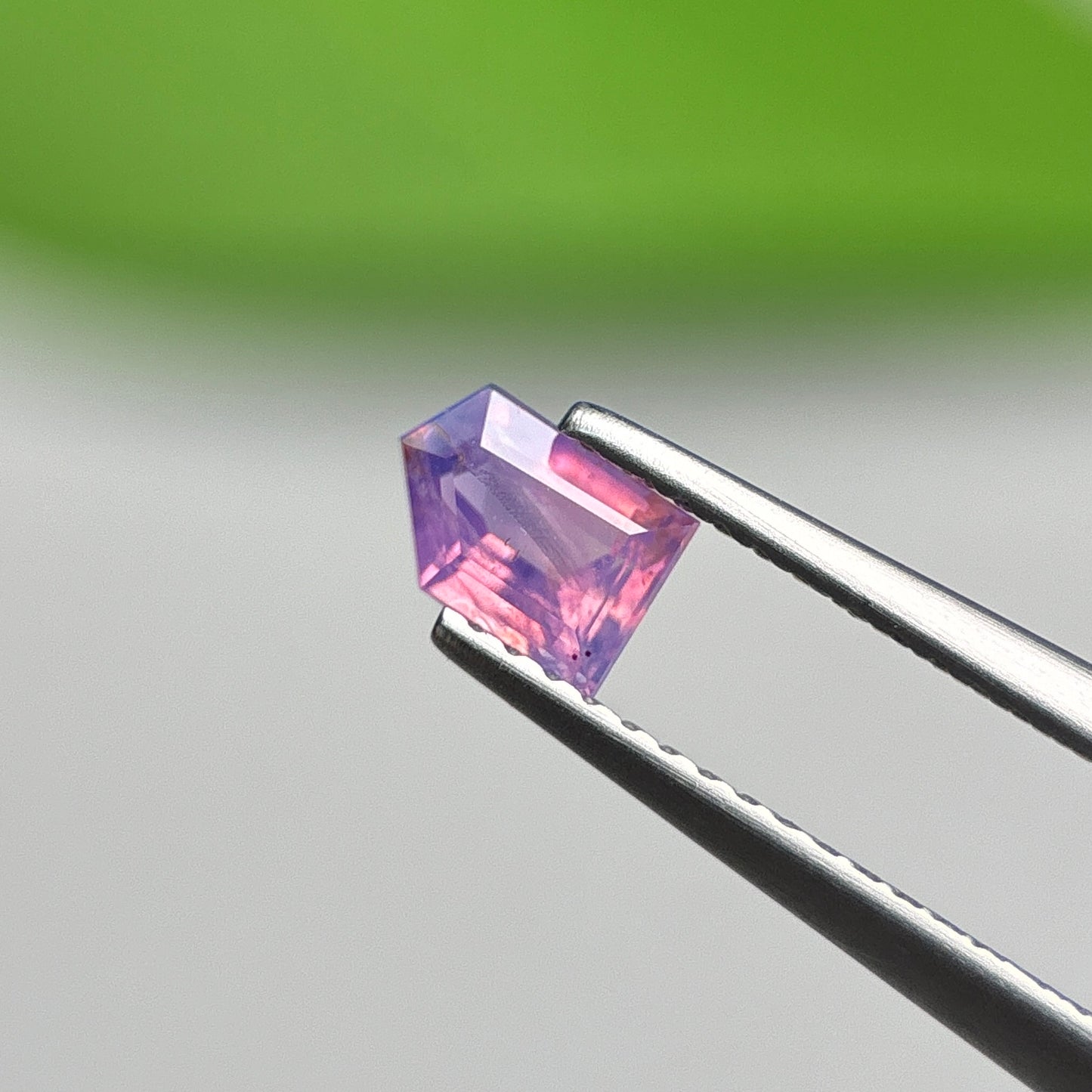 0.62ct Natural Pinkish Purple Sapphire Vietnam. No treatment.