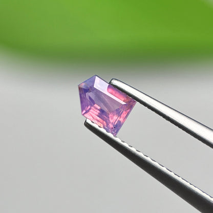 0.62ct Natural Pinkish Purple Sapphire Vietnam. No treatment.