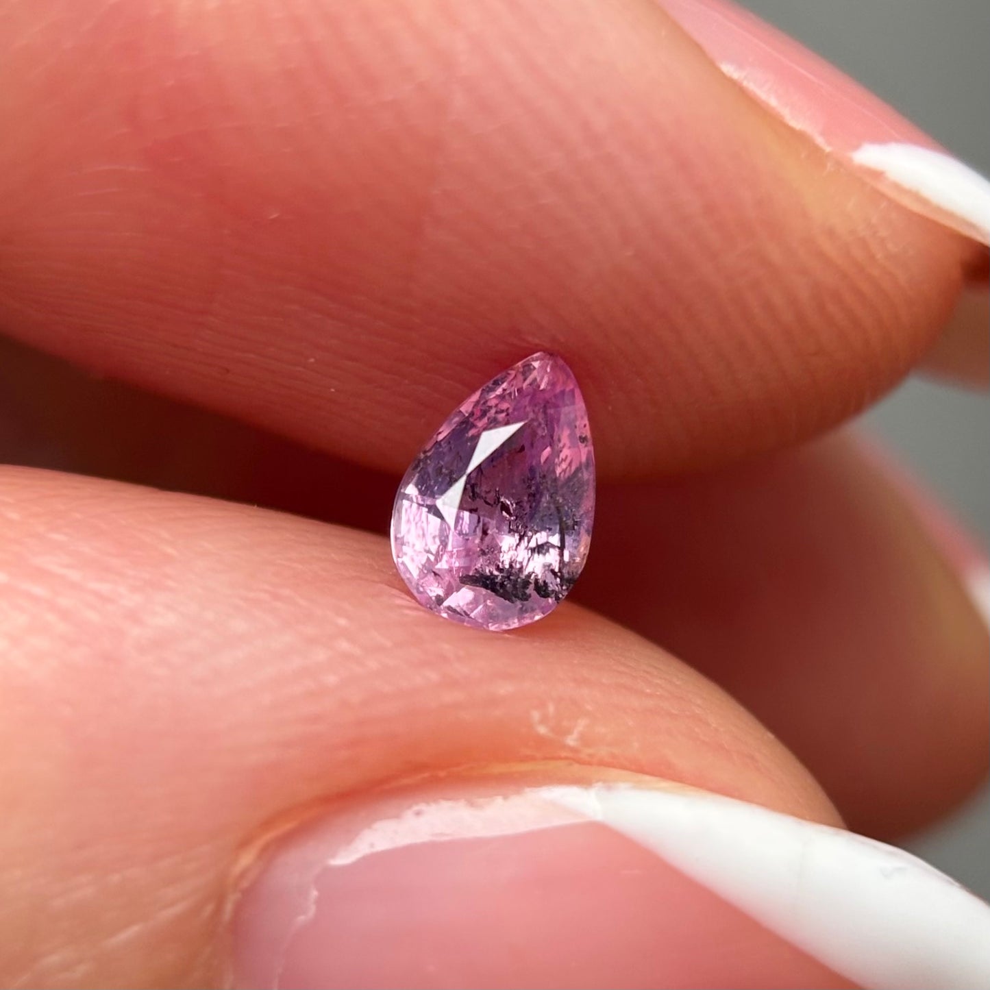 0.43ct Natural Milky Pink Sapphire Vietnam