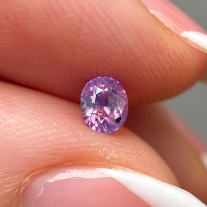 0.46ct Natural Milky Purple Sapphire Vietnam