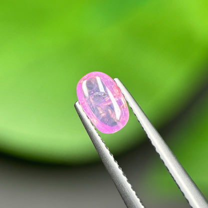 0.95ct Natural Pink Cacbochon Sapphire Viet Nam. No treatment.