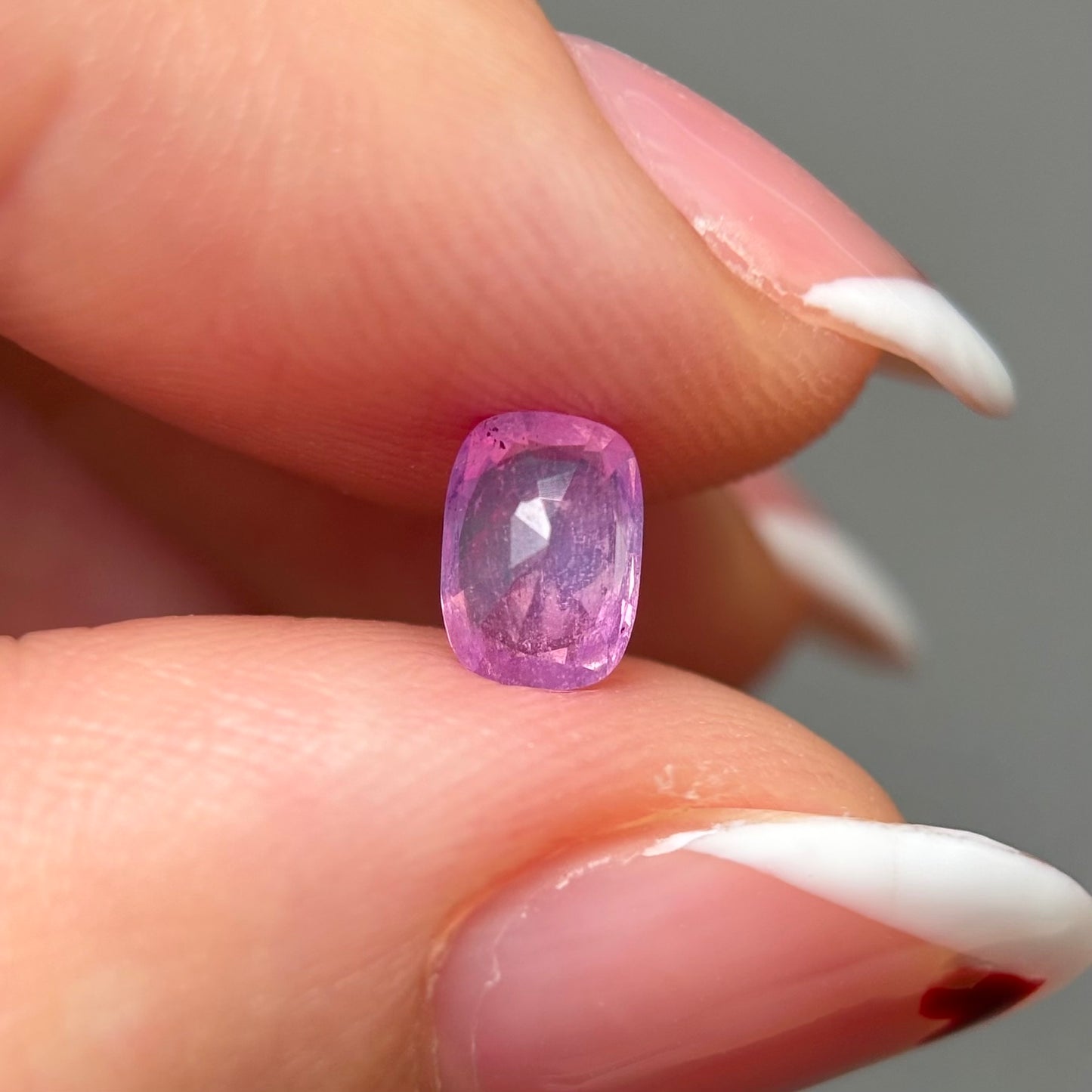 0.70ct Natural Milky Pink Sapphire Vietnam