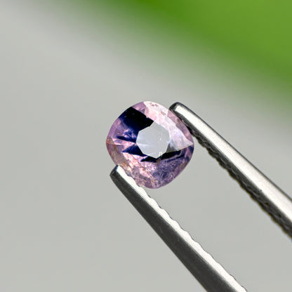 0.48 ct Natural Blueish White Milky Sapphire Vietnam. Cushion Shape.