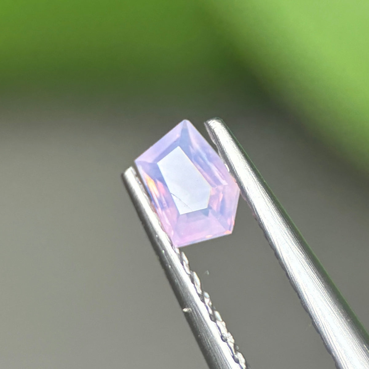 0,24ct Natural Pink Milky Sapphire Vietnam. Freeform. No Treatment Milky Sapphire Luc Yen.
