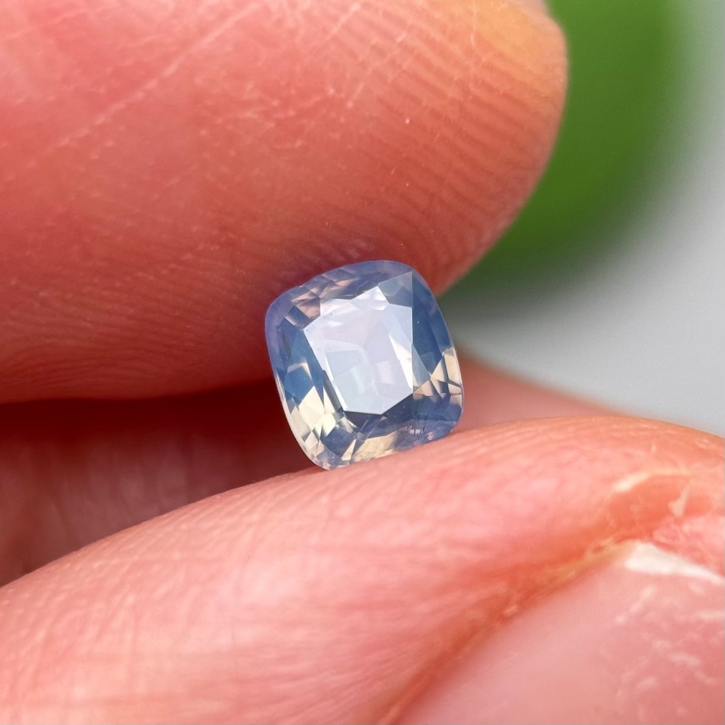 0.55ct Natural Blue Milky Sapphire Vietnam.
