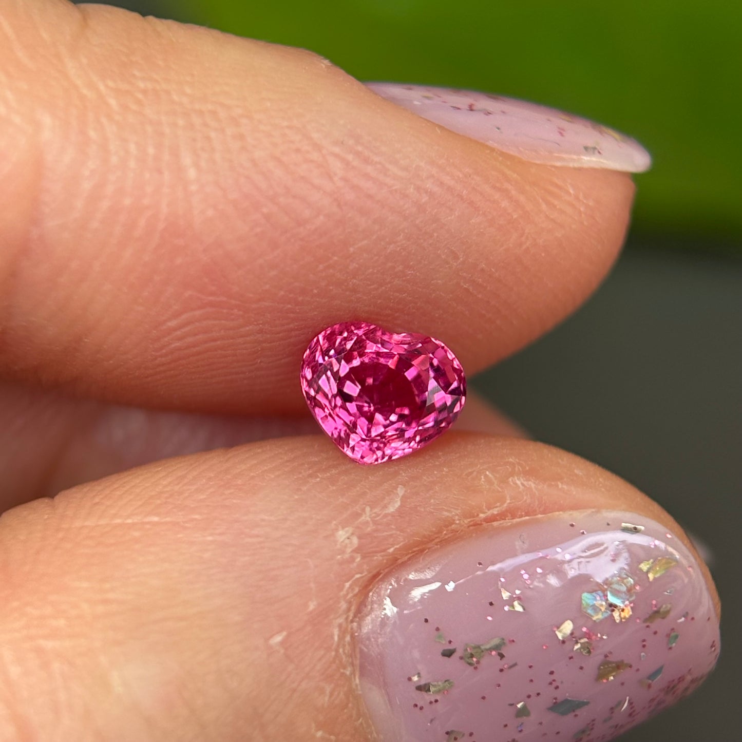 0.76 ct Natural Pink Milky Sapphire Vietnam