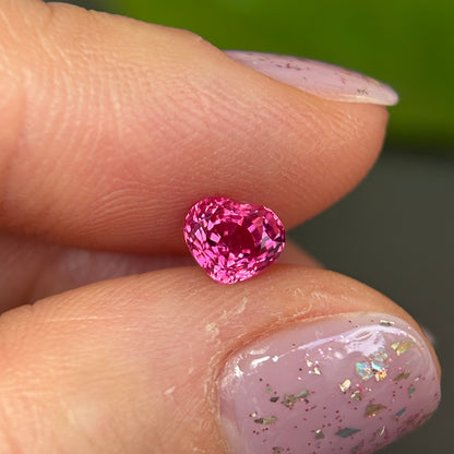 0.76 ct Natural Pink Milky Sapphire Vietnam
