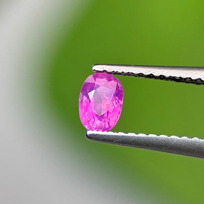 0.36 ct Natural Purple Milky Sapphire Vietnam. Cushion Shape. No Treatment
