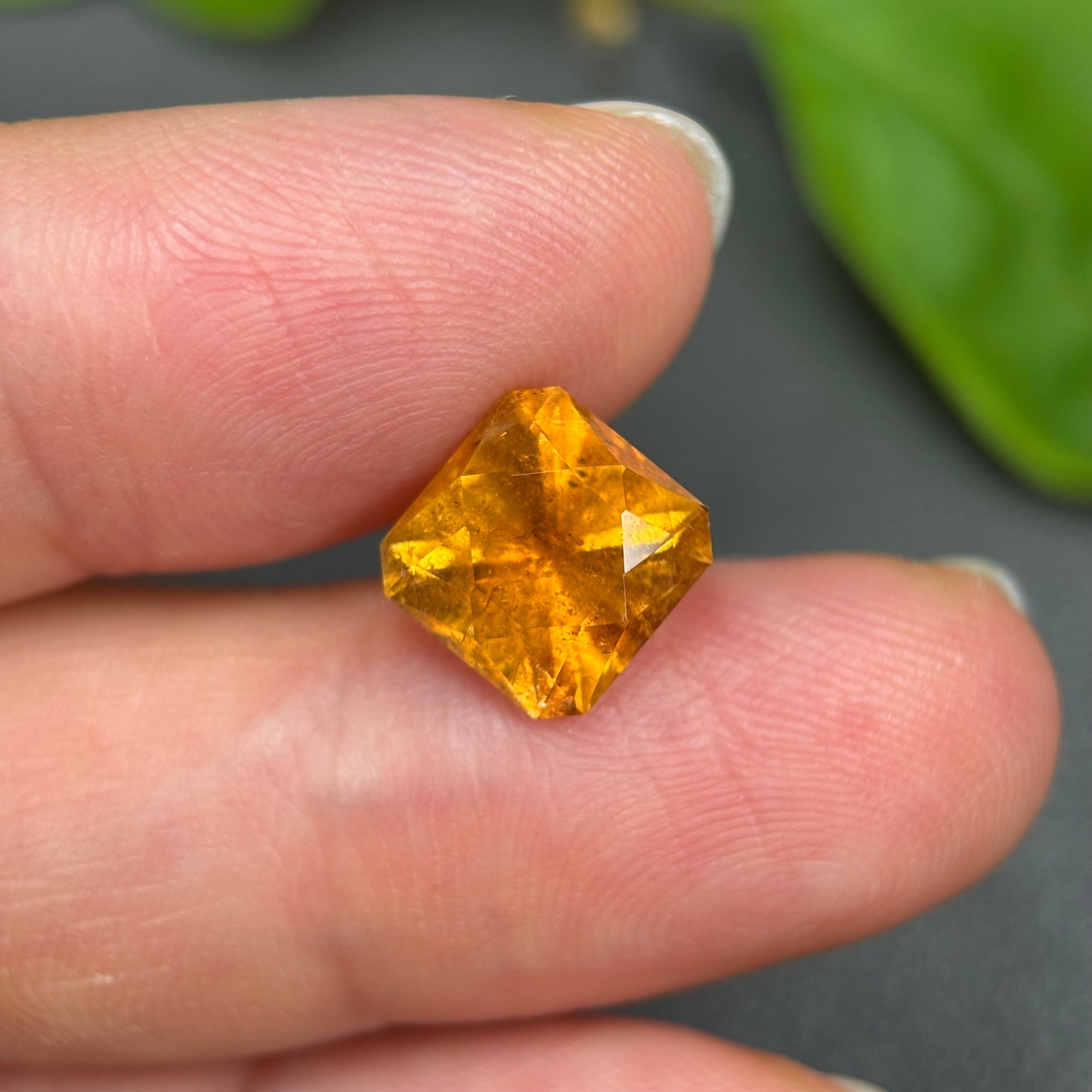 3,45ct Natural Yellow Tourmaline Vietnam. Emerald Shape. No Treatment, No Heat Tourmaline Luc Yen.