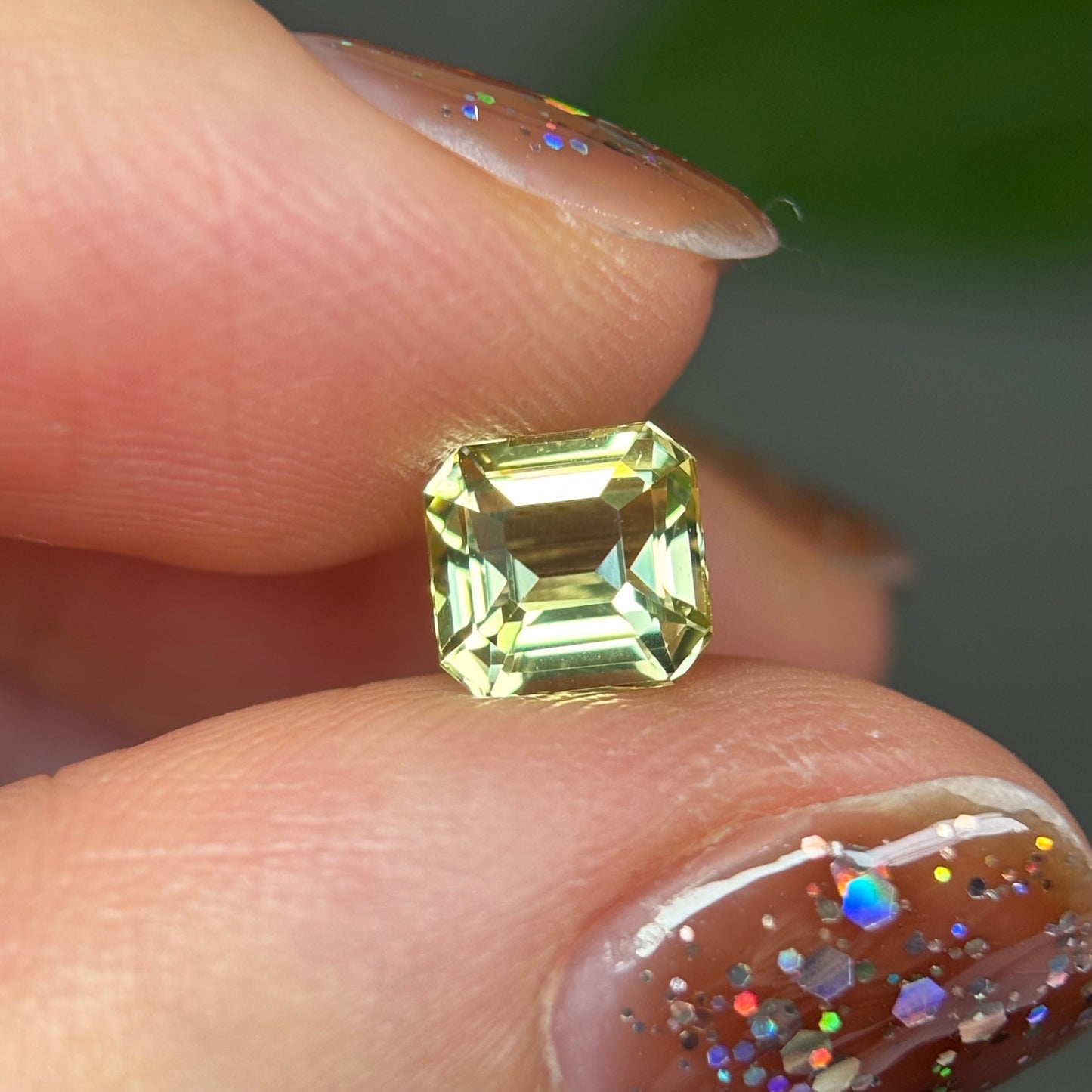1.15ct Natural  Yellow Chrysoberyl.