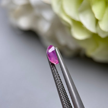 0.85ct Natural Pink Milky Sapphire Vietnam.