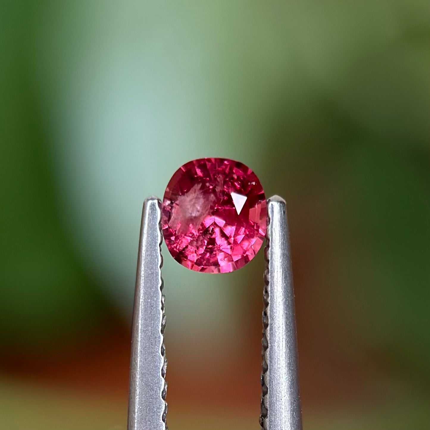 0.39ct Natural Pink Spinel Vietnam. Cushion Shape.