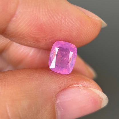 1.25ct Natural Milky Padparadscha Sapphire Vietnam