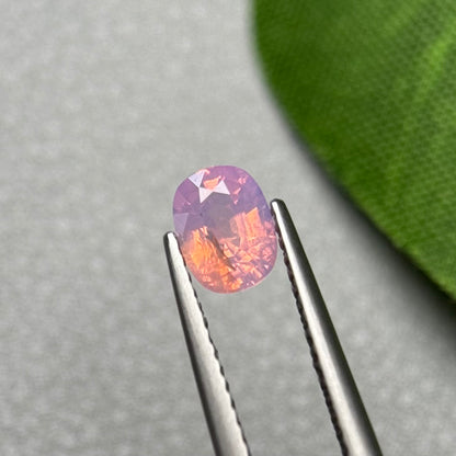 0.81ct Natural Pink Milky Sapphire Vietnam.