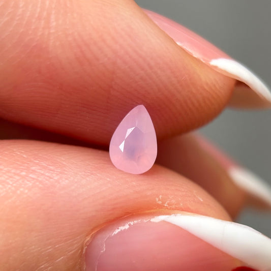 0.35ct Natural Milky Pink Sapphire Vietnam