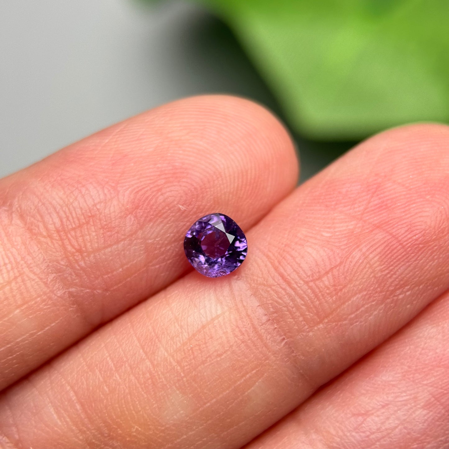 0.63ct Natural Purple Sapphire Vietnam.
