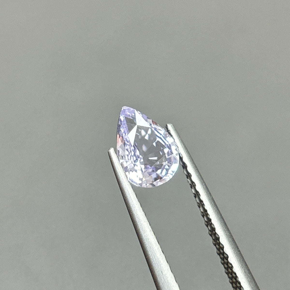 0,76ct Natural White Spinel Viet Nam. Pear Shape. No Treatment Spinel Luc Yen.