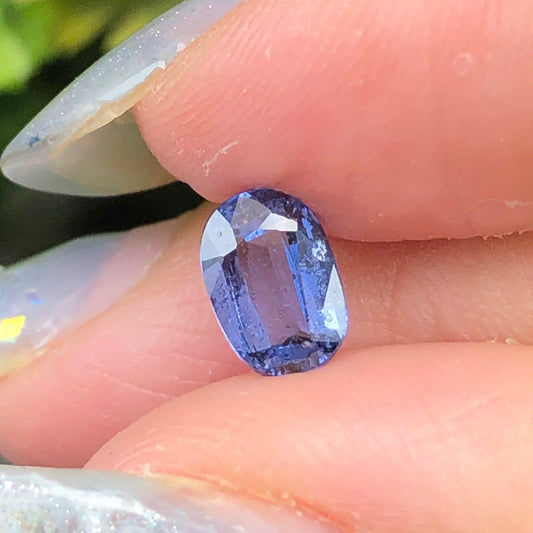 0,78ct Natural Blue Spinel Vietnam. Cushion Shape. No Treatment Spinel Luc Yen.