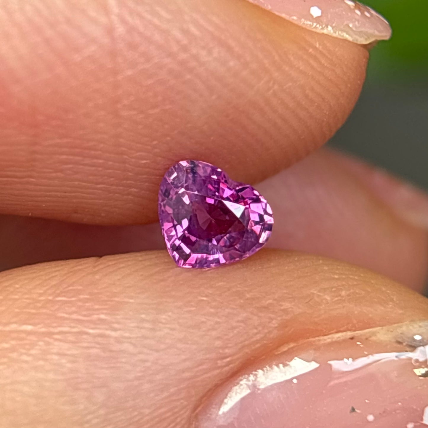 0.38ct Natural Pink Milky Sapphire Vietnam.