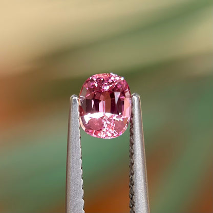 0.61 ct Natural Pink Spinel Vietnam. Cushion Shape. No Treatment.