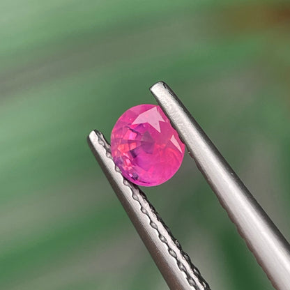 0.43ct Natural Milky Padparadscha Sapphire Vietnam