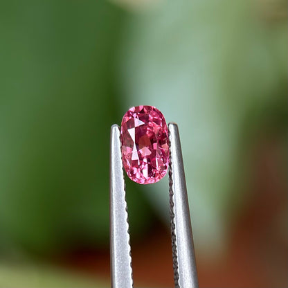 0.65ct Natural Pink Spinel Vietnam. Oval Shape.