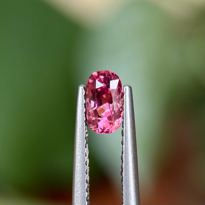 0.65ct Natural Pink Spinel Vietnam. Oval Shape.
