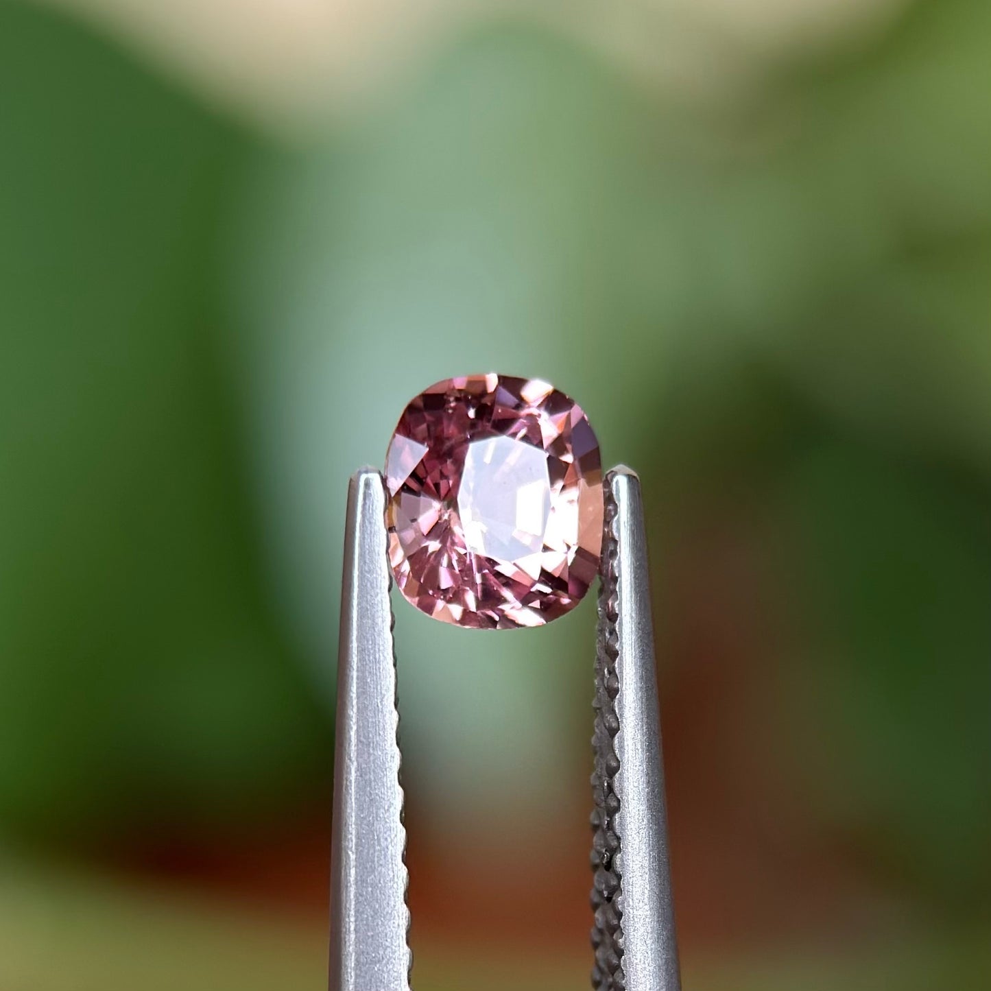 0.69ct Natural Pink Spinel Vietnam. Cushion Shape.