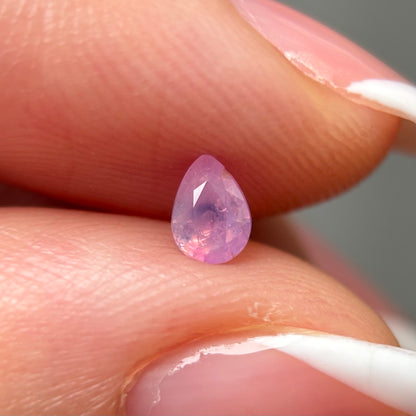 0.35ct Natural Milky Pink Sapphire Vietnam