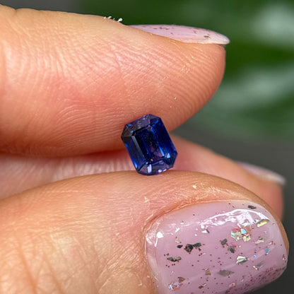 0.53 ct Natural Blue Milky Sapphire Vietnam