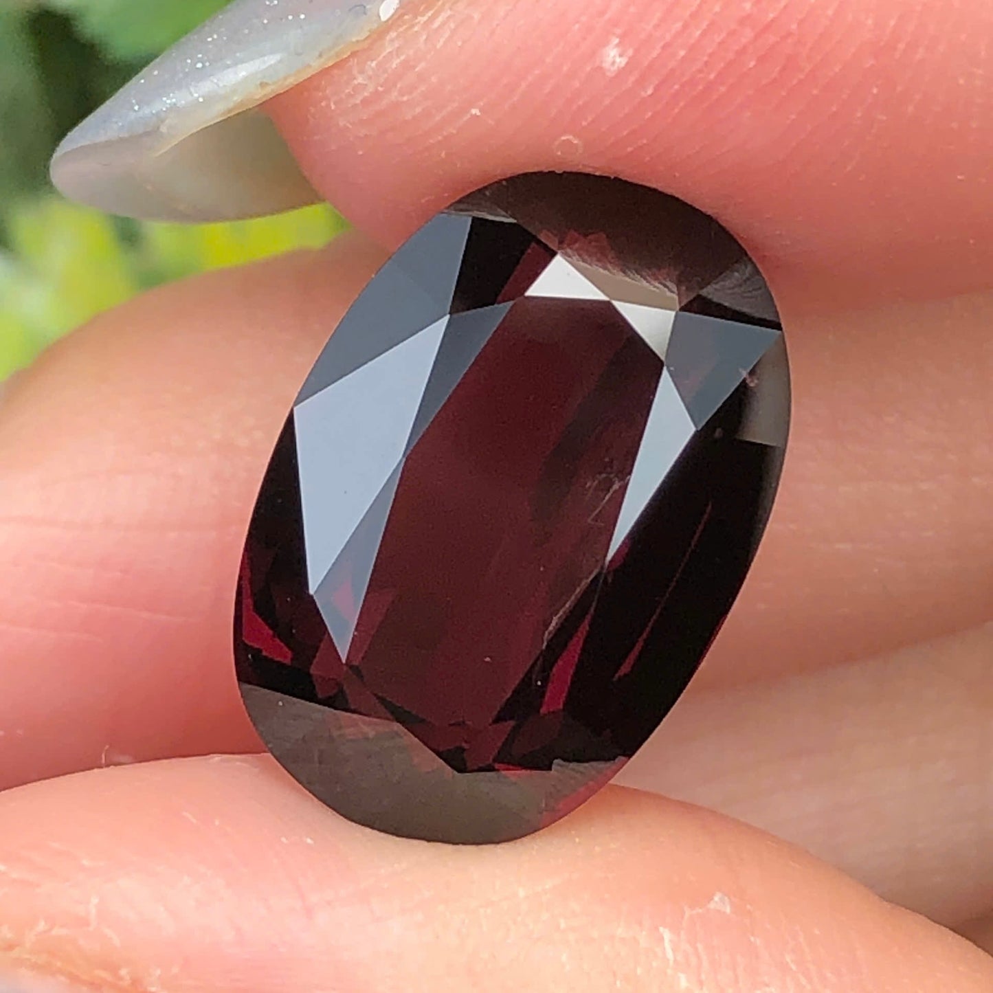 9,12ct Natural Reddish Brown Spinel Vietnam. Round Shape. No Treatment, No Heat Spinel Luc Yen.