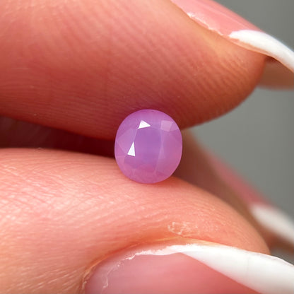 0.58ct Natural Milky Pink Sapphire Vietnam
