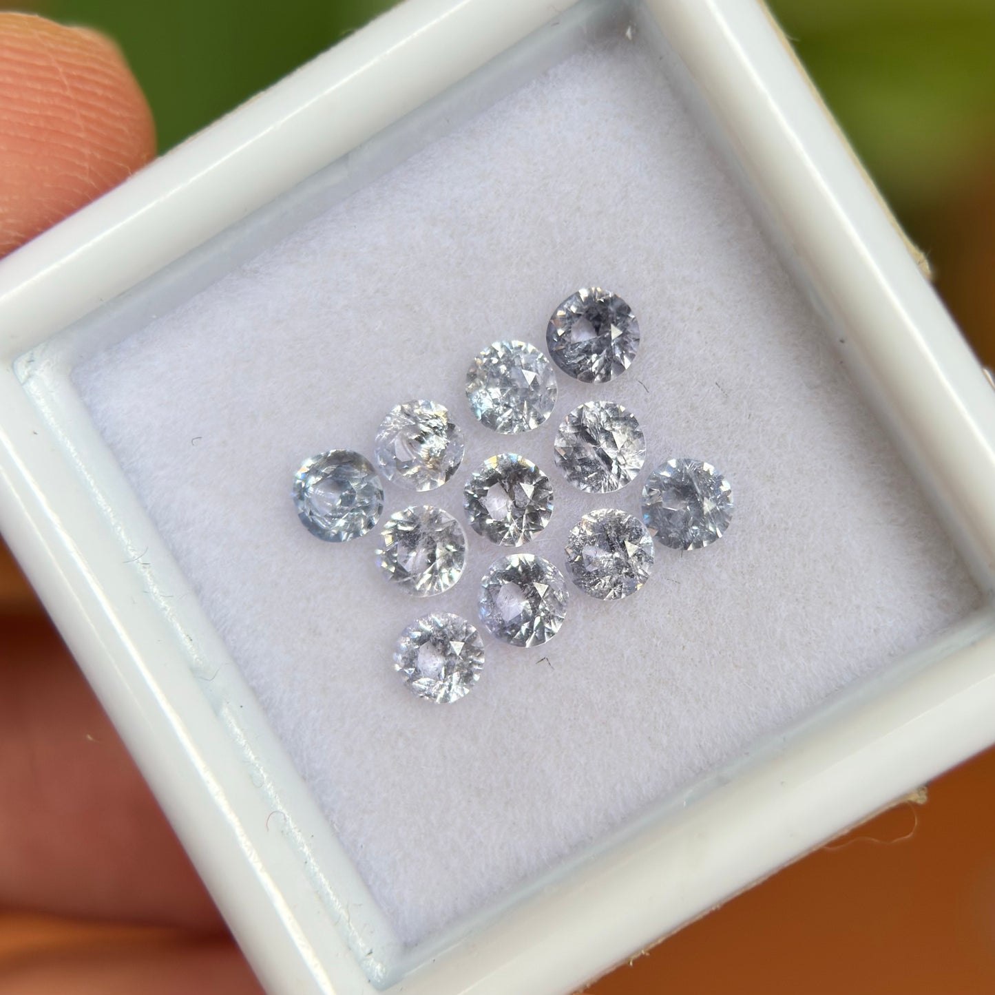 1.39 ct / 11Pcs Natural Spinel Vietnam, Round Shape, No Treament.