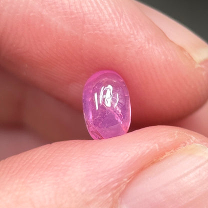 0.94ct Natural Pink Milky Cacbochon Sapphire Viet Nam. No Treatment Sapphire Luc Yen.