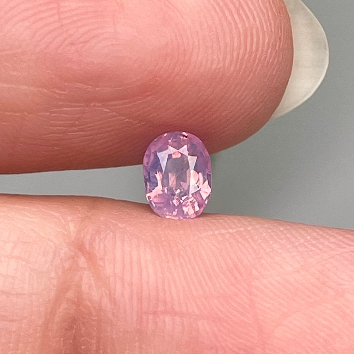 0.49ct Natural Milky Pink Sapphire Vietnam