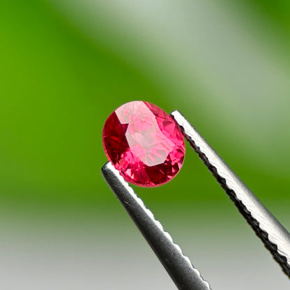 0.58 ct Natural Brownish Red Spinel Vietnam. Oval Shape. No Treatment.