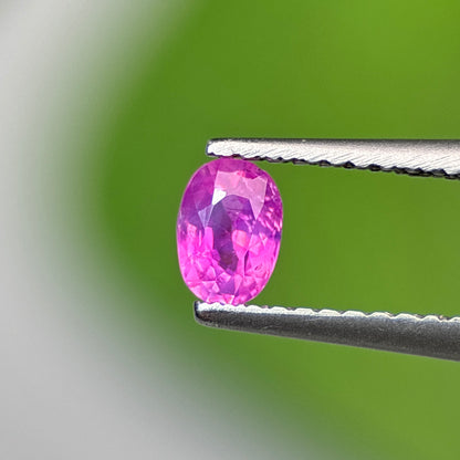 0.36 ct Natural Purple Milky Sapphire Vietnam. Cushion Shape. No Treatment