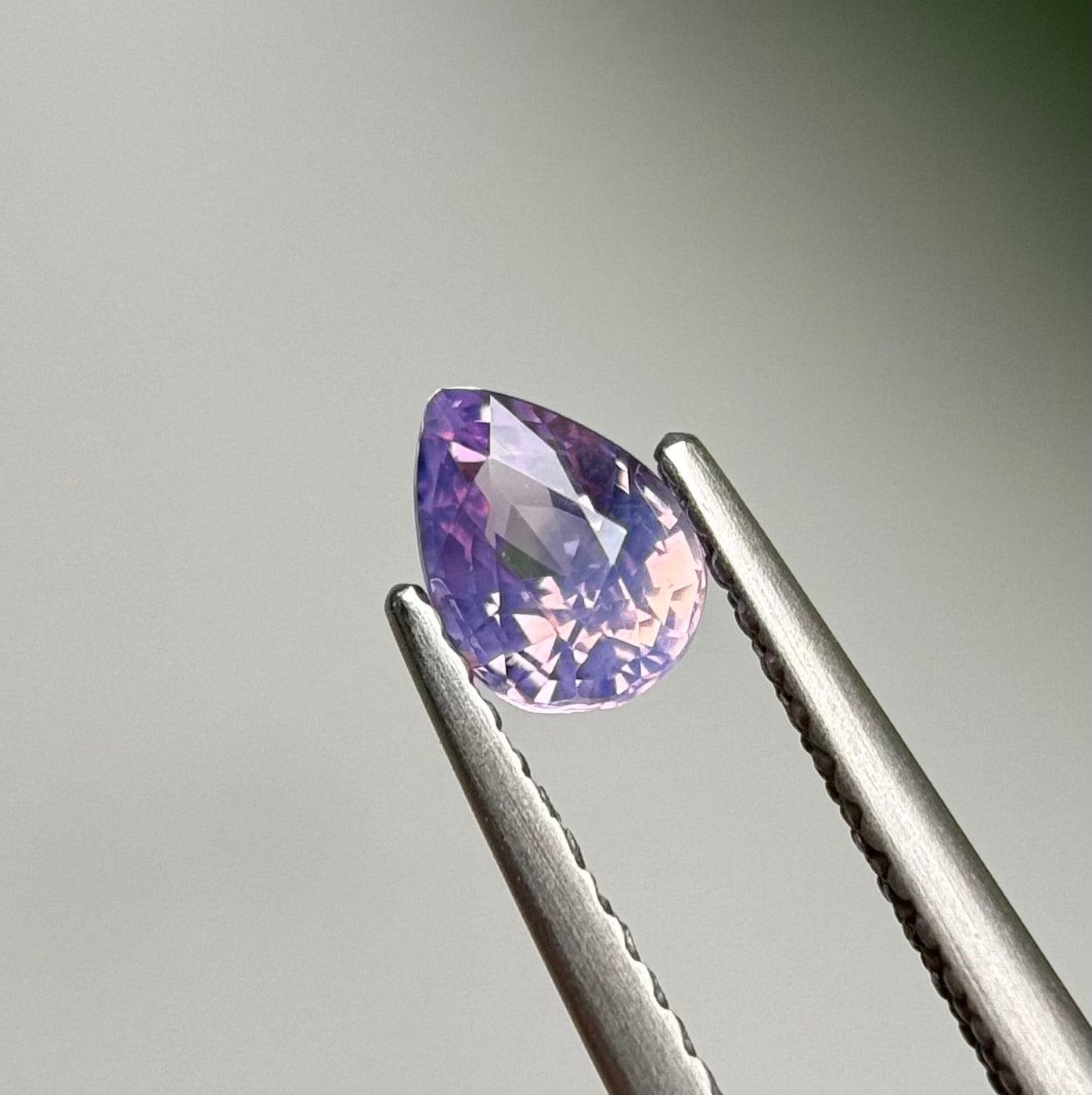 0.55ct Natural Whitish Purple Milky Sapphire Vietnam.