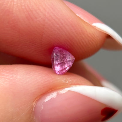 0.55ct Natural Milky Pink Sapphire Vietnam