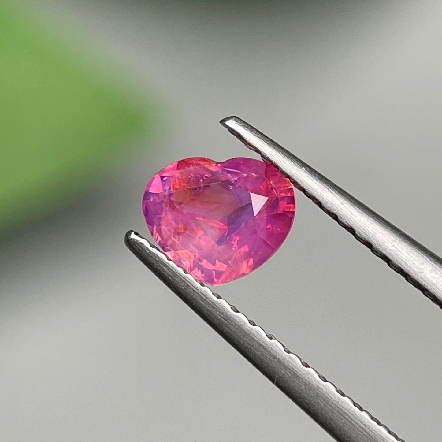 0.68ct Natural Padparadscha Milky Sapphire Vietnam