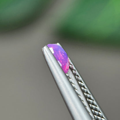 0.35 ct Natural Pink Milky Sapphire Vietnam. Cushion Shape. No Treatment.