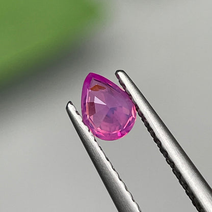 0.36ct Natural Padparadscha Milky Sapphire Vietnam