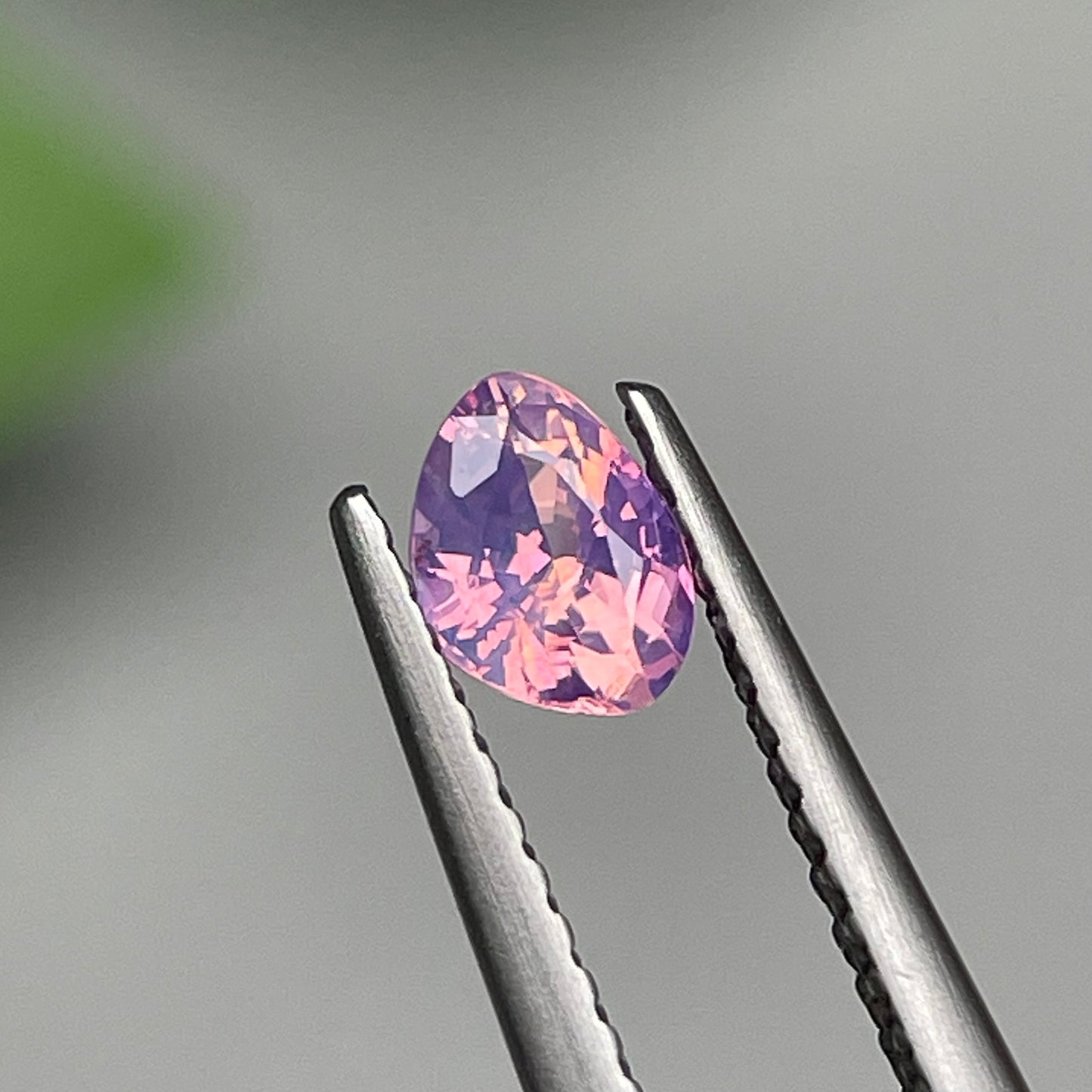 0.49ct Natural Orangish Purple Milky Sapphire Vietnam
