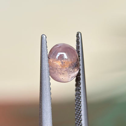 1.81 ct Natural Lite Brow Sapphire Viet Nam. Cacbochon Cut. No treatment.