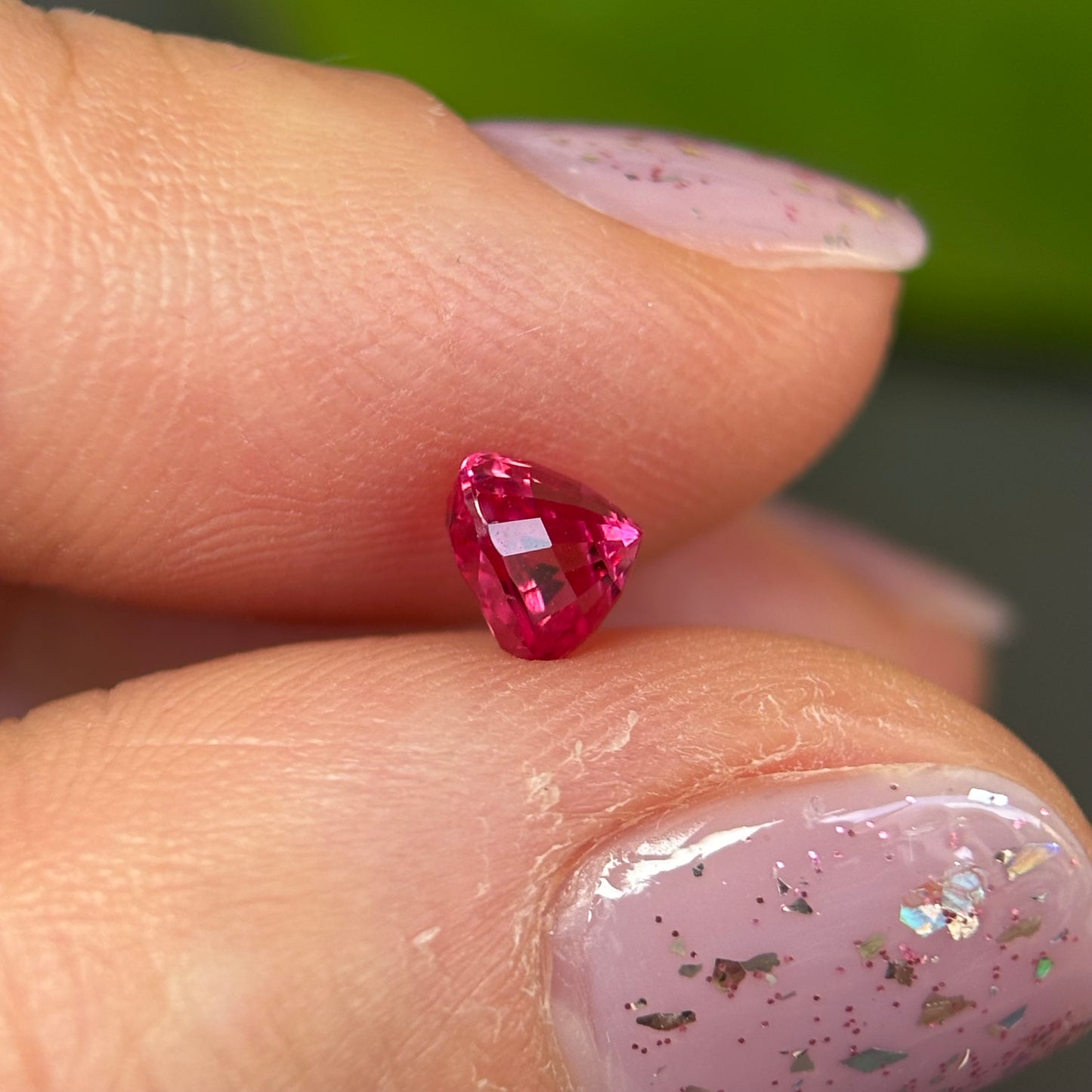 0.76 ct Natural Pink Milky Sapphire Vietnam