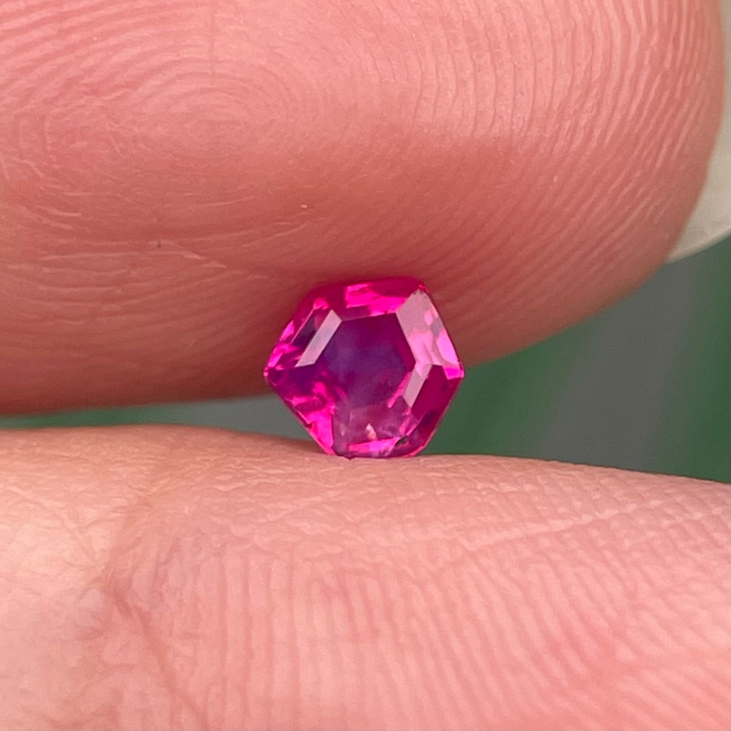 0.31ct Natural Milky Hot Pink Sapphire Vietnam