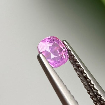 0.52ct Natural Purplish Pink Milky Sapphire Vietnam.