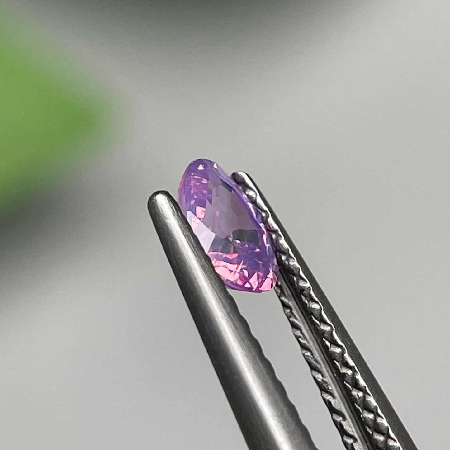 0.49ct Natural Orangish Purple Milky Sapphire Vietnam